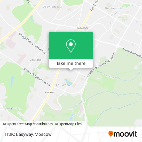 ПЭК: Easyway map