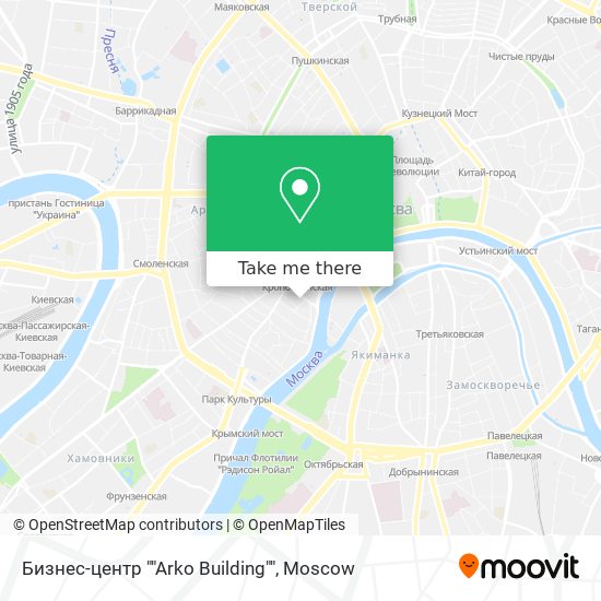 Бизнес-центр ""Arko Building"" map