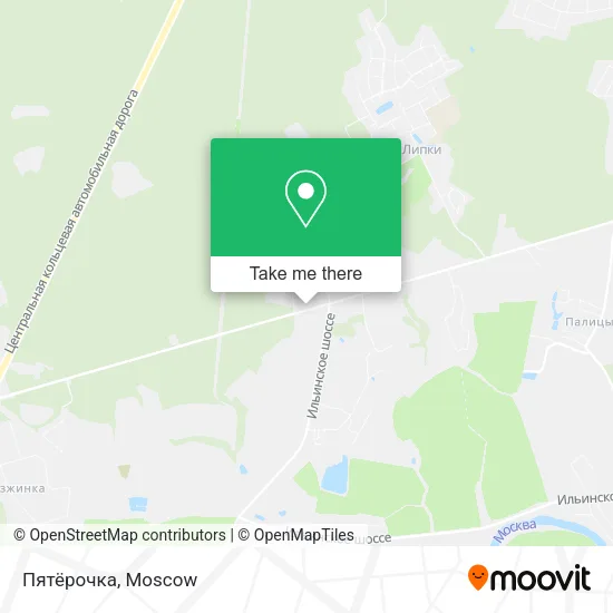 Пятёрочка map