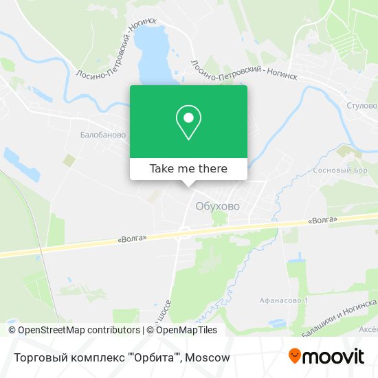 Торговый комплекс ""Орбита"" map