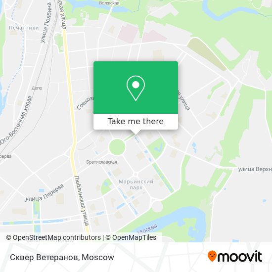 Сквер Ветеранов map