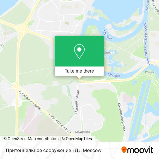 Притоннельное сооружение «Д» map