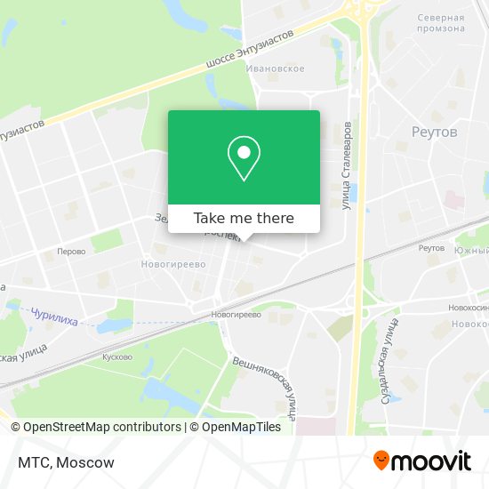 МТС map