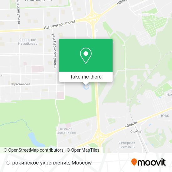 Строкинское укрепление map