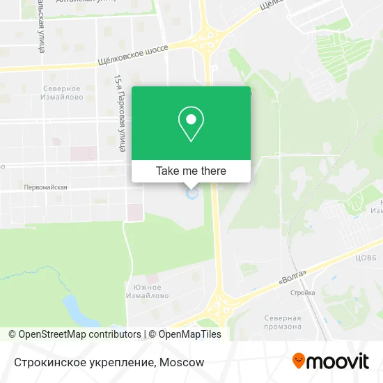 Строкинское укрепление map