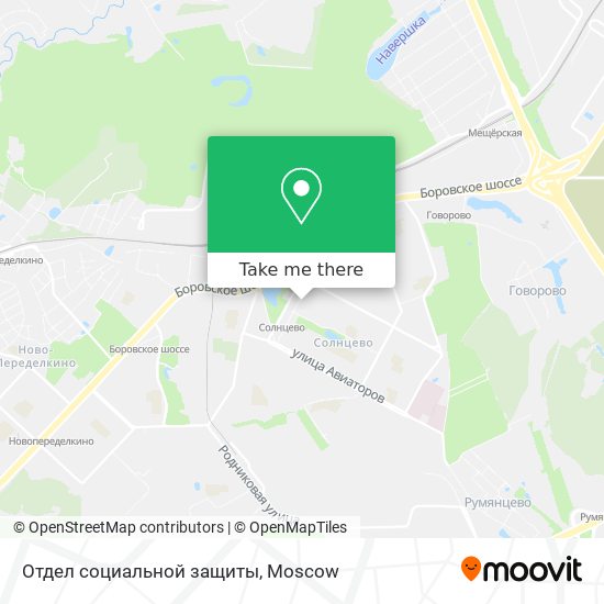 Отдел социальной защиты map