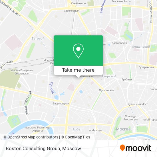 Boston Consulting Group map