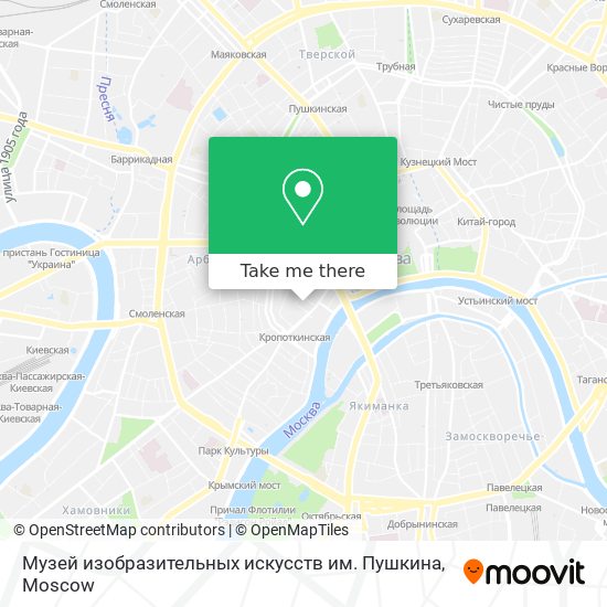 Музей изобразительных искусств им. Пушкина map