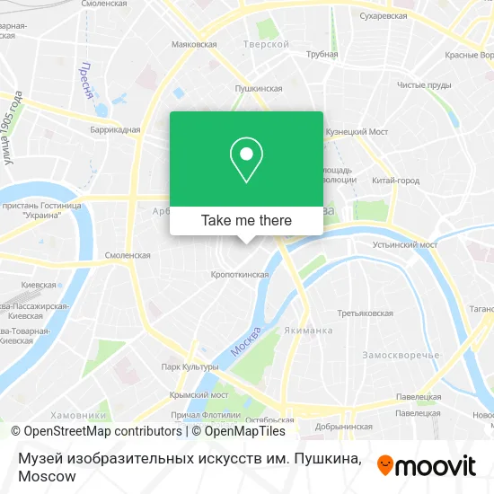 Музей изобразительных искусств им. Пушкина map