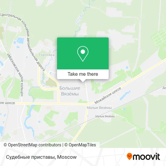 Судебные приставы map