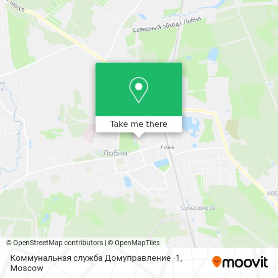 Коммунальная служба Домуправление -1 map