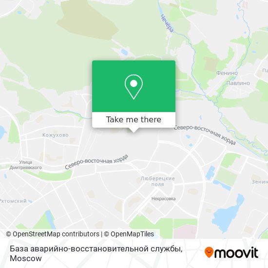 База аварийно-восстановительной службы map