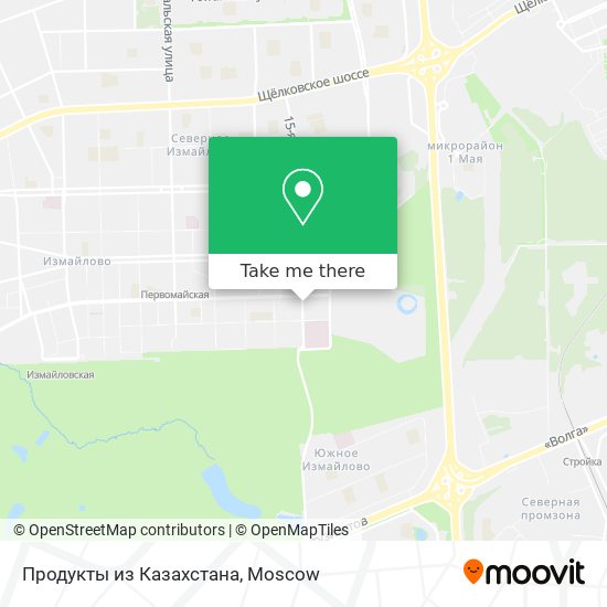 Продукты из Казахстана map