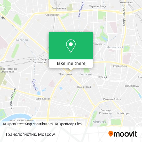 Транслогистик map