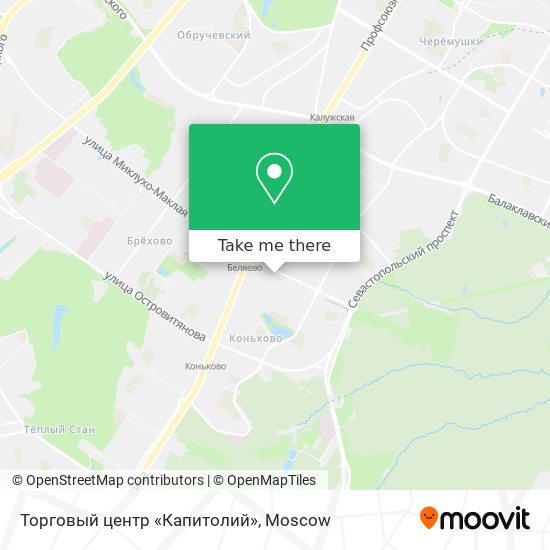 Торговый центр «Капитолий» map