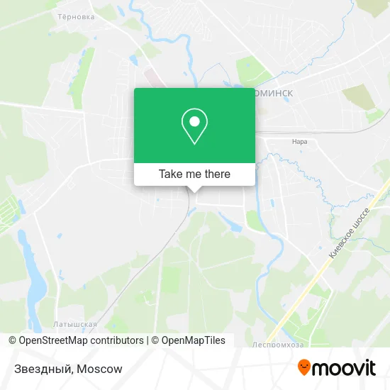 Звездный map