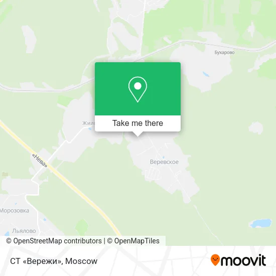 СТ «Вережи» map