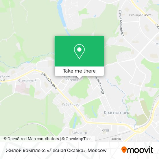 Жилой комплекс «Лесная Сказка» map