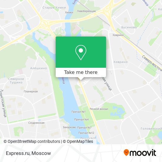 Express.ru map