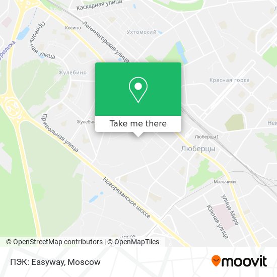 ПЭК: Easyway map