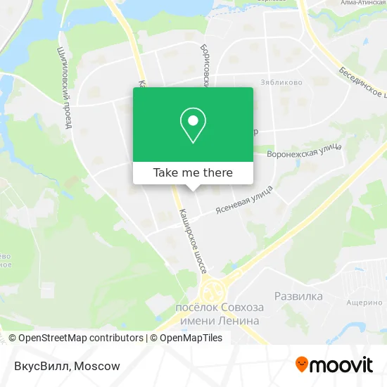 ВкусВилл map