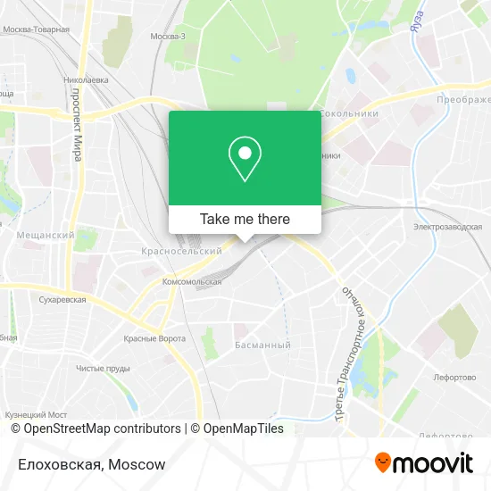 Елоховская map