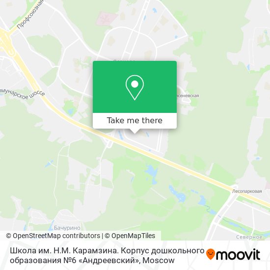 Школа им. Н.М. Карамзина. Корпус дошкольного образования №6 «Андреевский» map