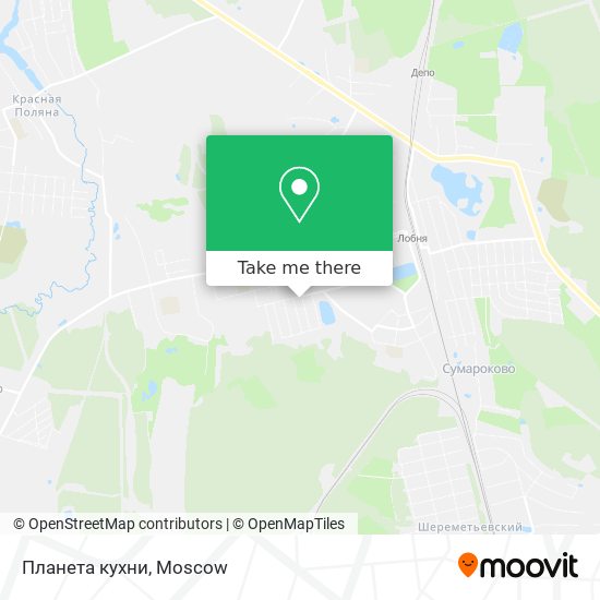 Планета кухни map