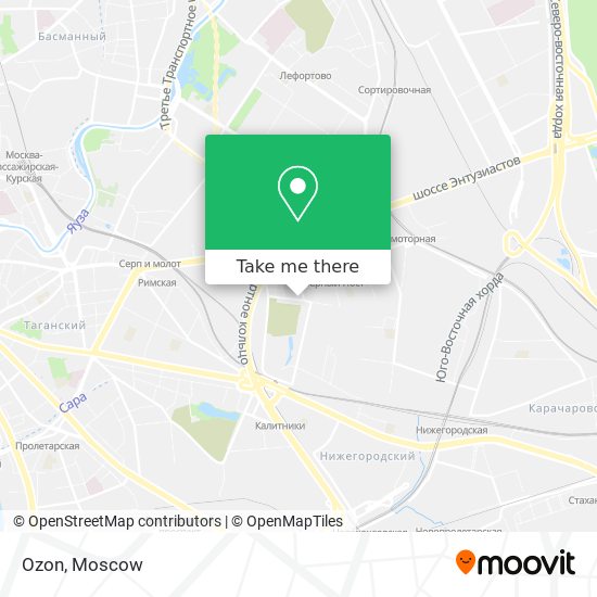 Ozon map