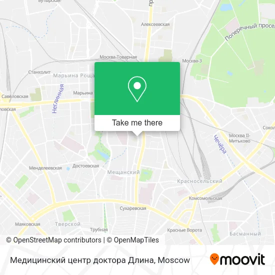 Медицинский центр доктора Длина map