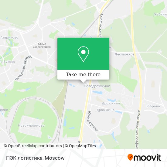 ПЭК логистика map