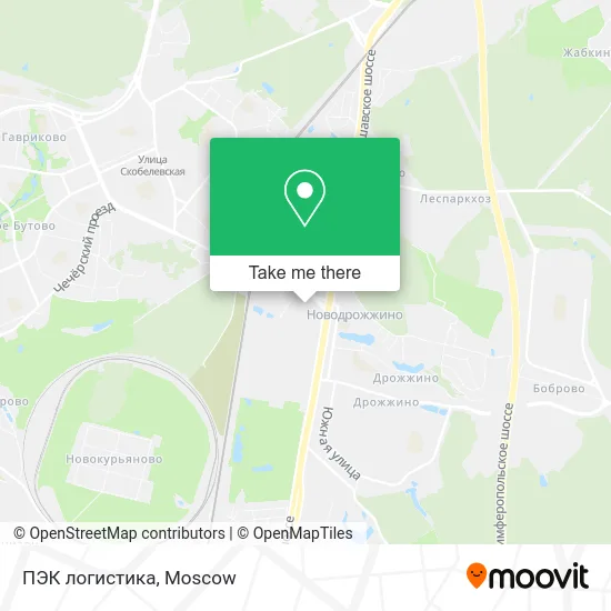 ПЭК логистика map