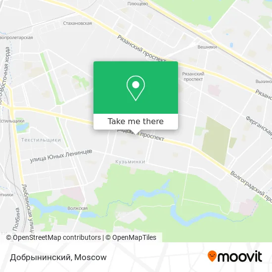 Добрынинский map