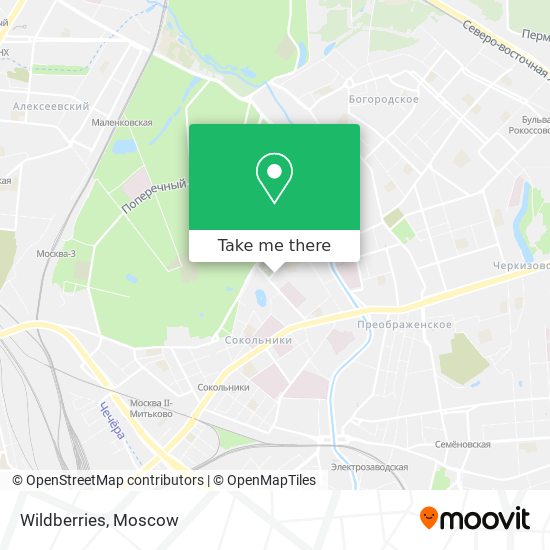 Wildberries map