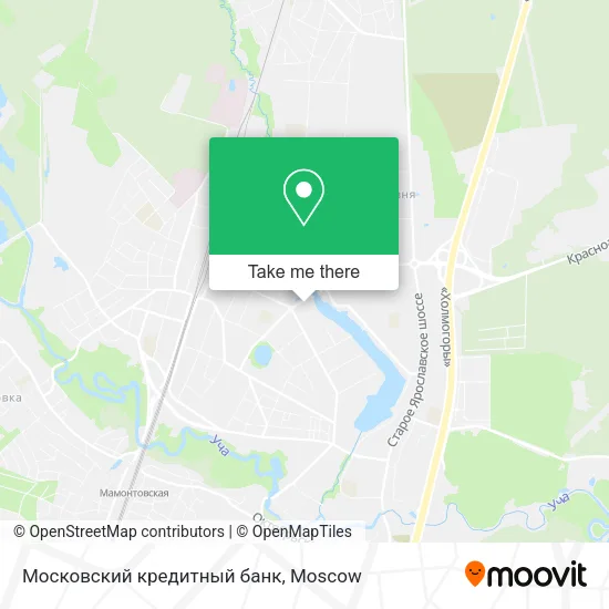 Московский кредитный банк map