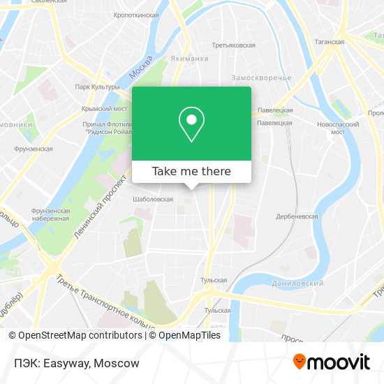 ПЭК: Easyway map