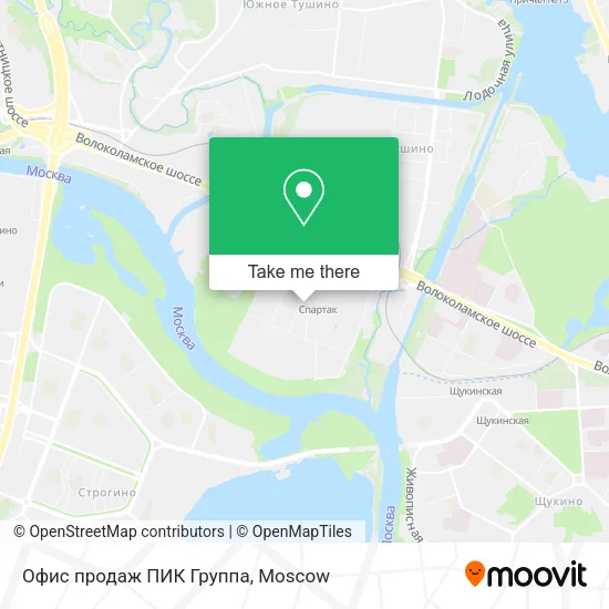 Офис продаж ПИК Группа map