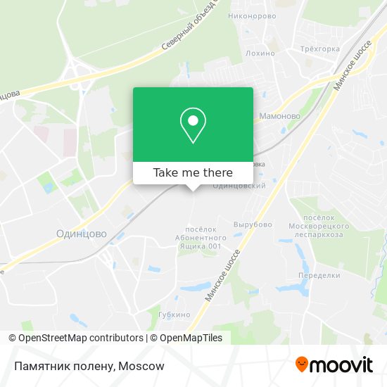 Памятник полену map