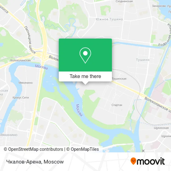 Чкалов-Арена map