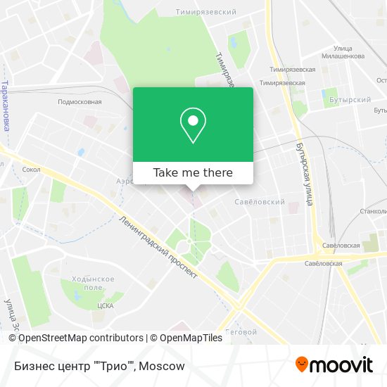 Бизнес центр ""Трио"" map
