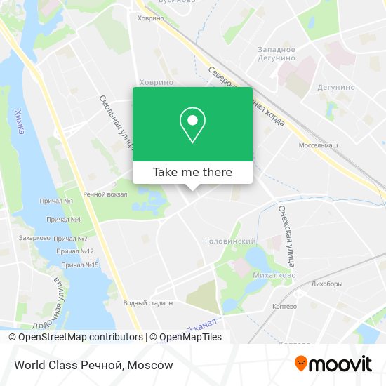 World Class Речной map