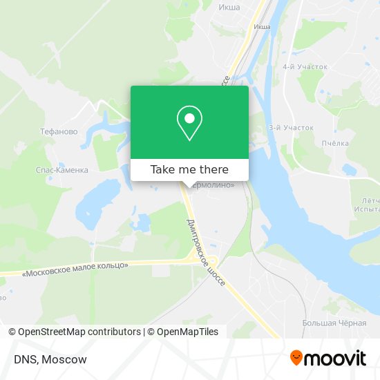 DNS map