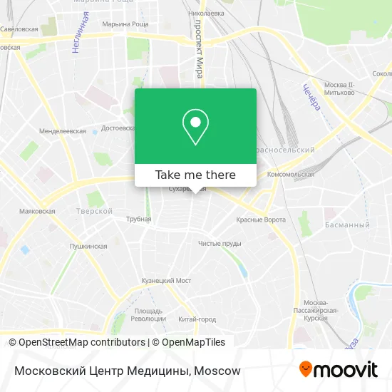 Московский Центр Медицины map