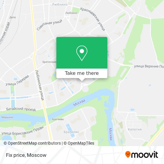 Fix price map