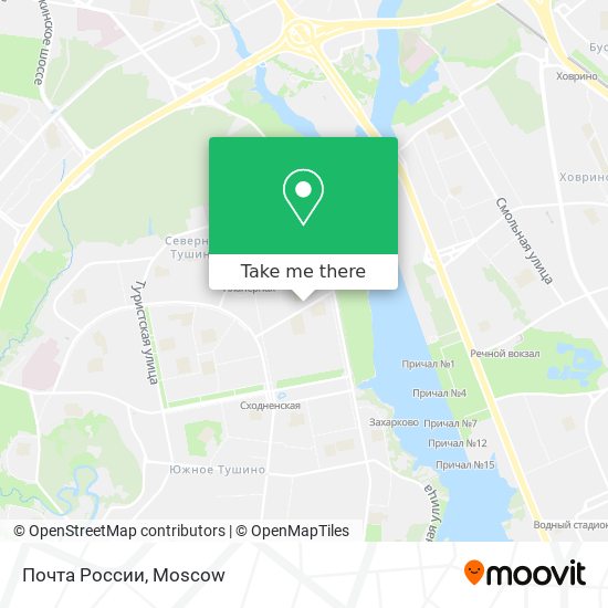 Почта России map