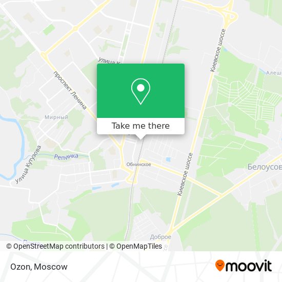 Ozon map