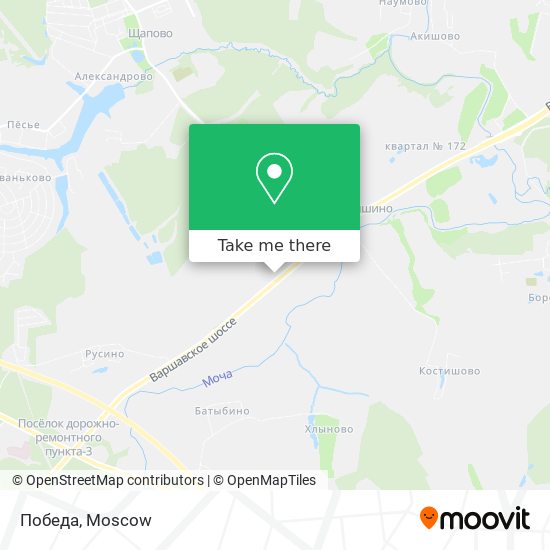 Победа map