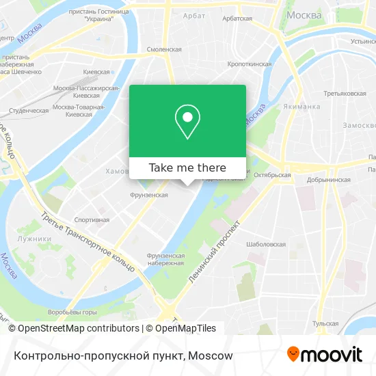 Контрольно-пропускной пункт map