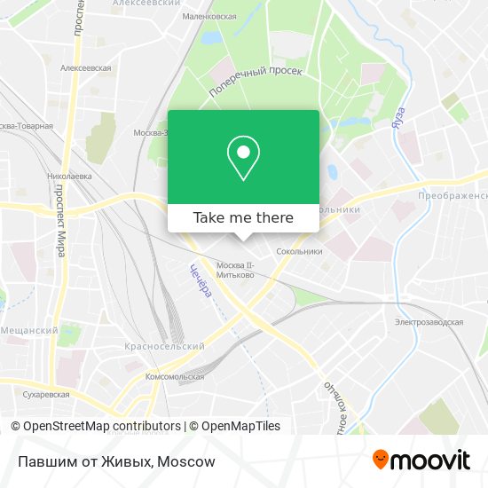 Павшим от Живых map