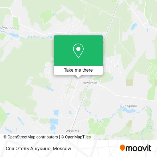 Спа Отель Ашукино map